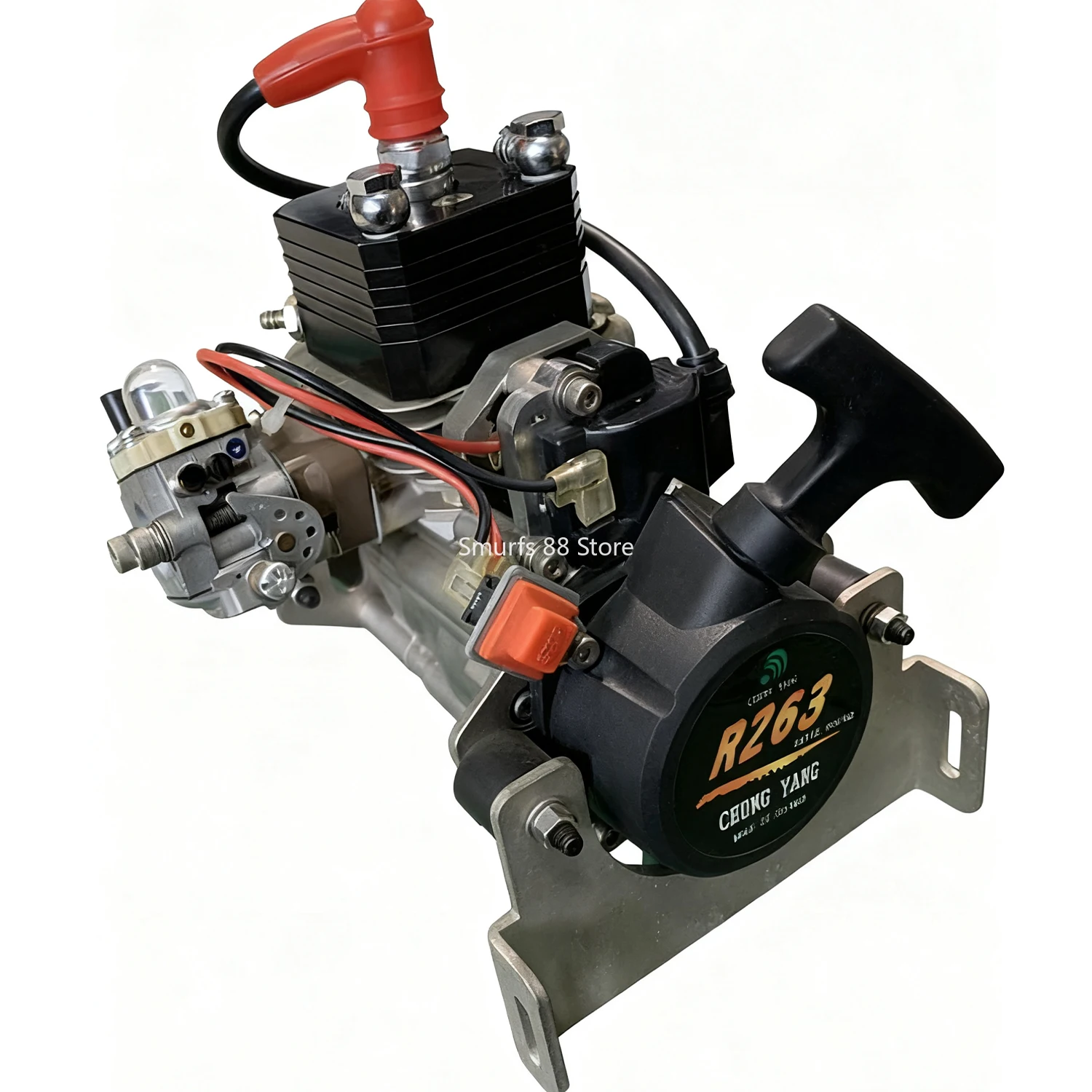 Barco a control remoto, modelo de motor de 26CC, modelo de barco, motor refrigerado por agua de Metal, mayor potencia, fuerte competición, barco O, juguetes de motor dedicados