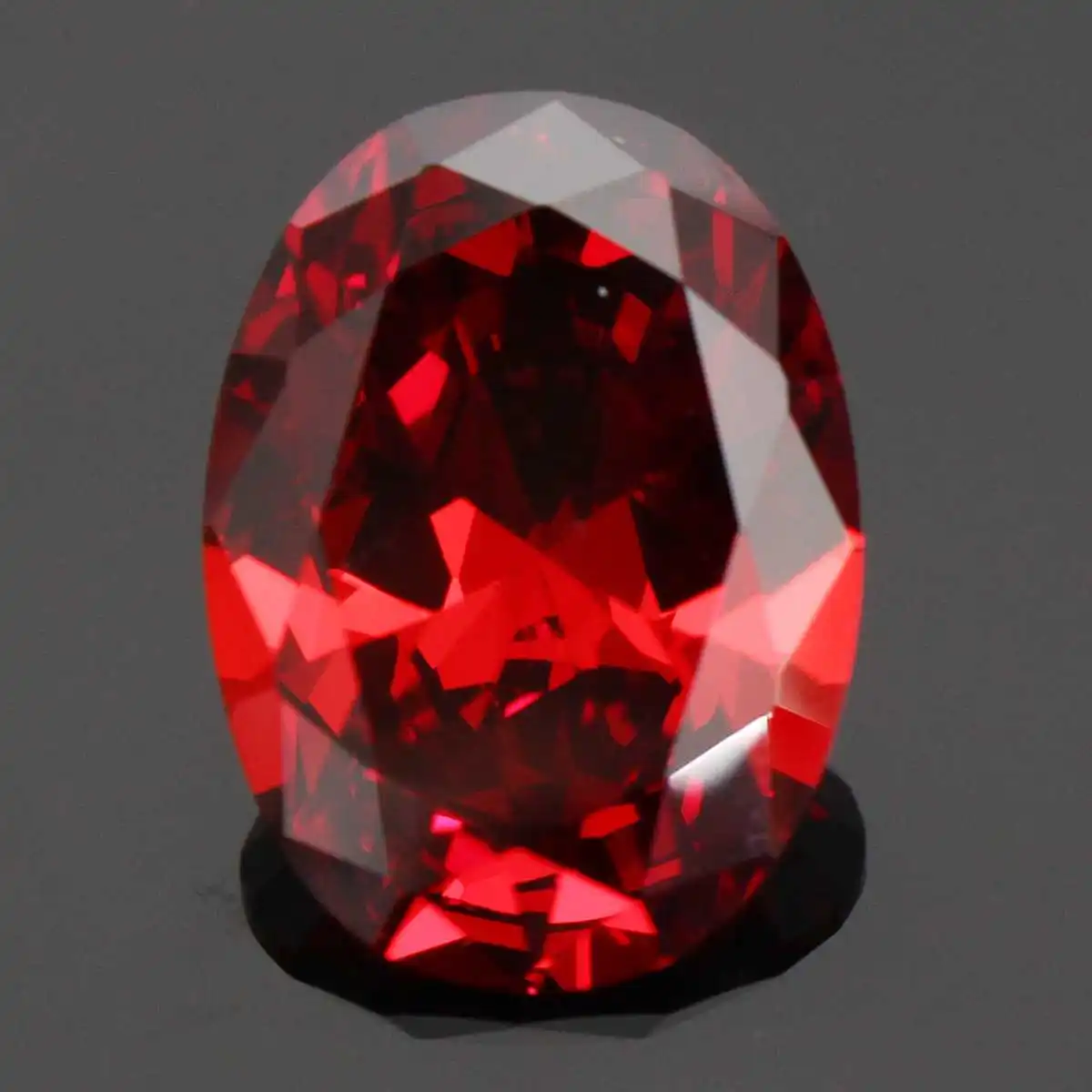 13X18MM 19.89CT for DIY Rings Necklaces Bracelets Crafts Oval Shape Cut Red Ruby Loose Gemstone Gem Stone