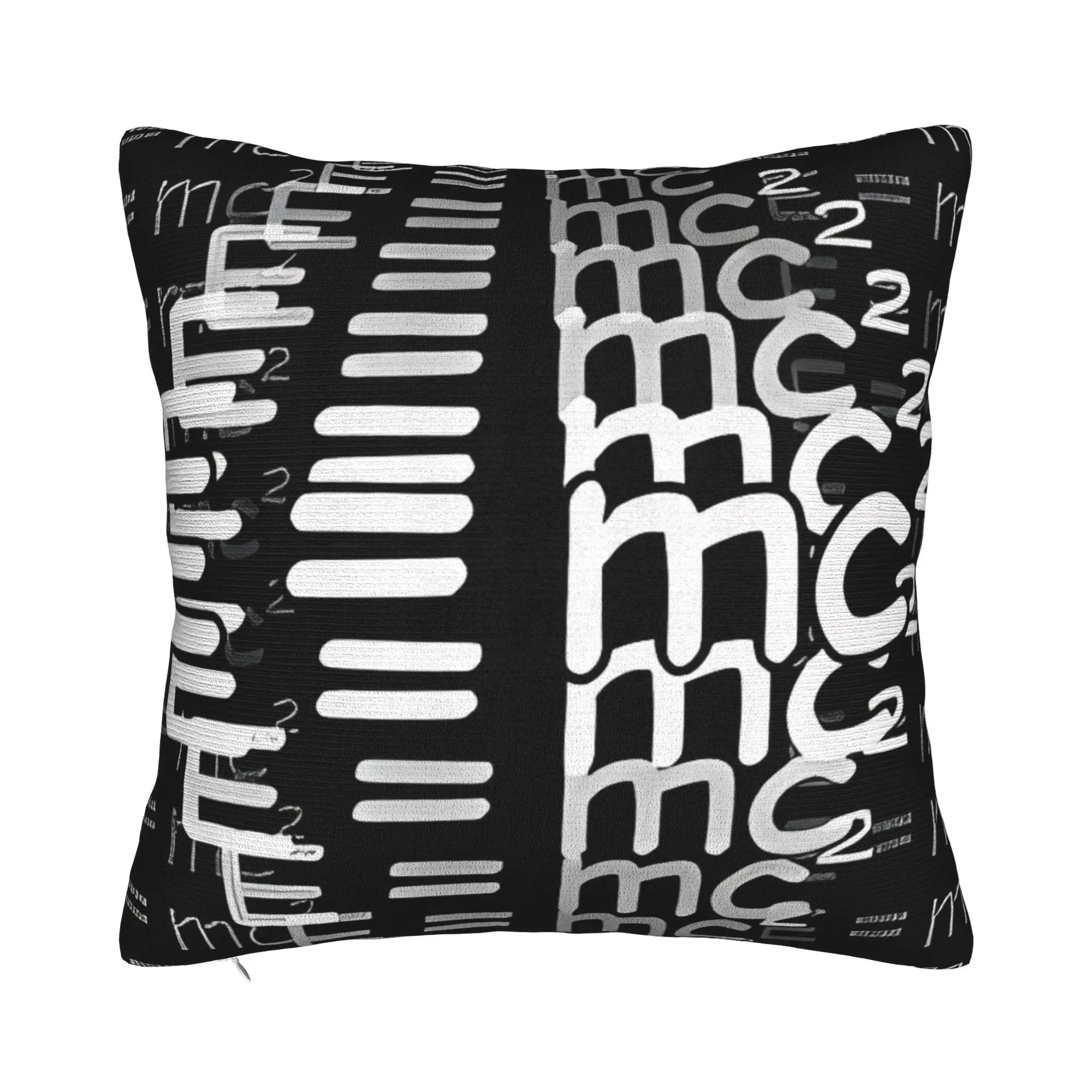 E=Mc2 Equation For Porch Patio Couch Sofa Living Room Outdoor Pillowcases E=MC2 Pillow Cover Zipper Closure