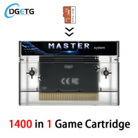 New Master System 1400 in 1 Game Cartridge Everdrive MS Flash Card for USA EUR SEGA Master System I Game Console Card