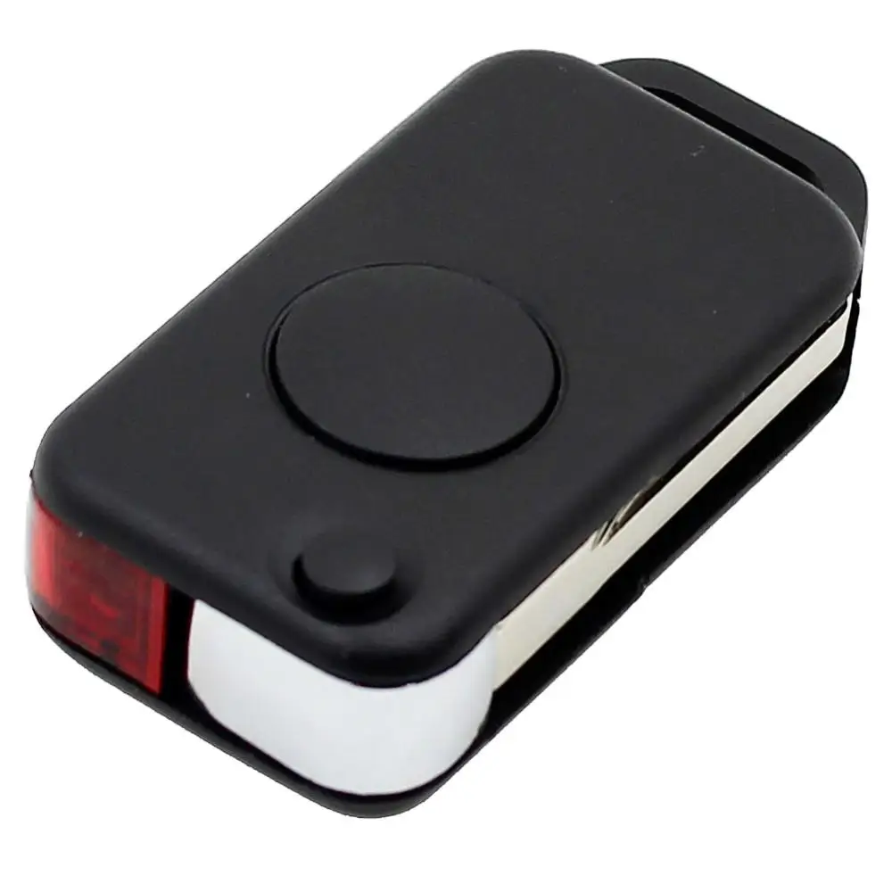 Remote Flip Key Shell 1 Button Car for B enz W168 W124 W202 1984 2004