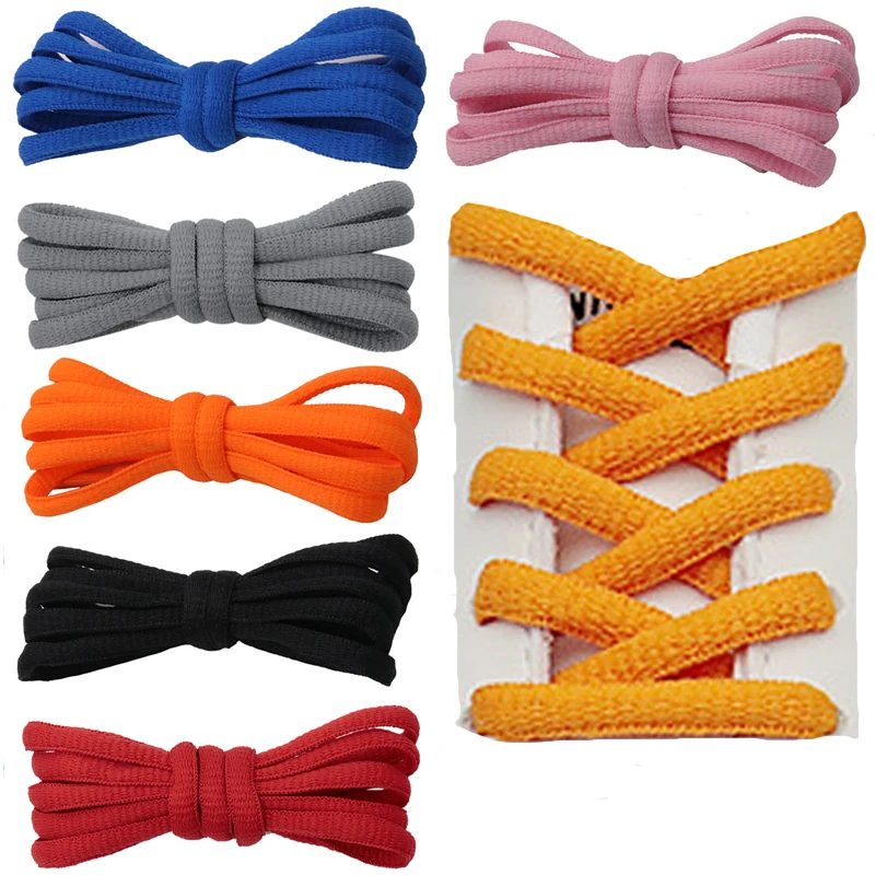 1/3Pair 15 Colors Half-Round Shoelaces High-Quality Circular Shoelaces 0.5 Cm Wide Shoelace for Sneakers and Basketball Shoes