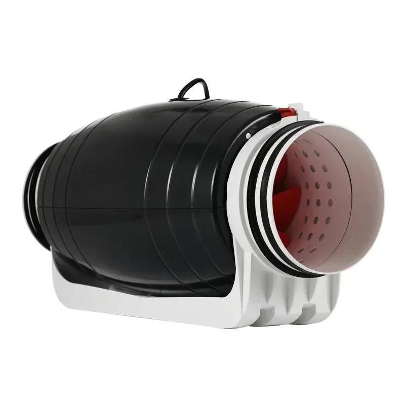 Desktop 220v Low Noise Circular Duct Fan For Exhaust Large Air Volume Exhaust Fan