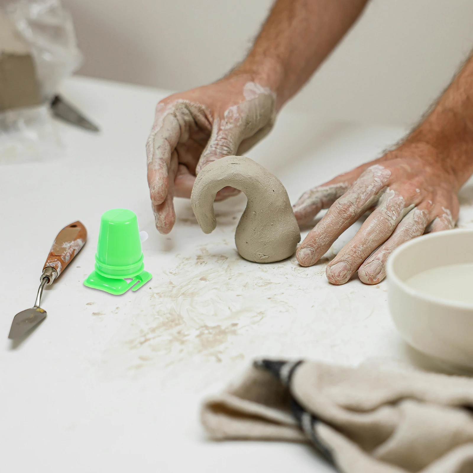 8 Pezzi di Meccanismo a Molla in Plastica per Accessori Artigianali Fai-da-Te, Riparazione e Sostituzione Movimenti per Bambini