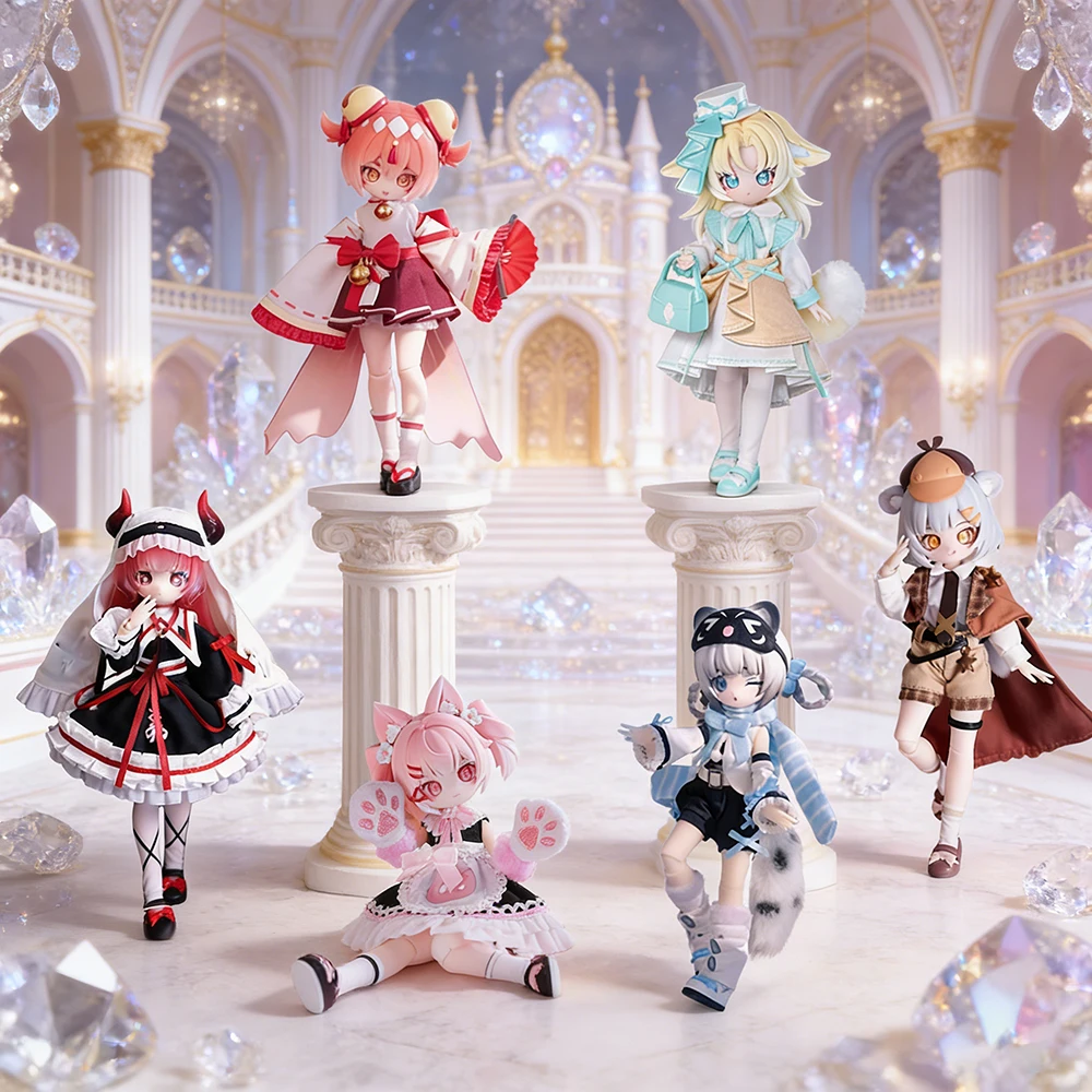 

Vision Reconstruction Series Box 1/12 BJD Blind Box Movable Joint Anime Figure Trendy Toys Holiday Gift Model Doll Collectible