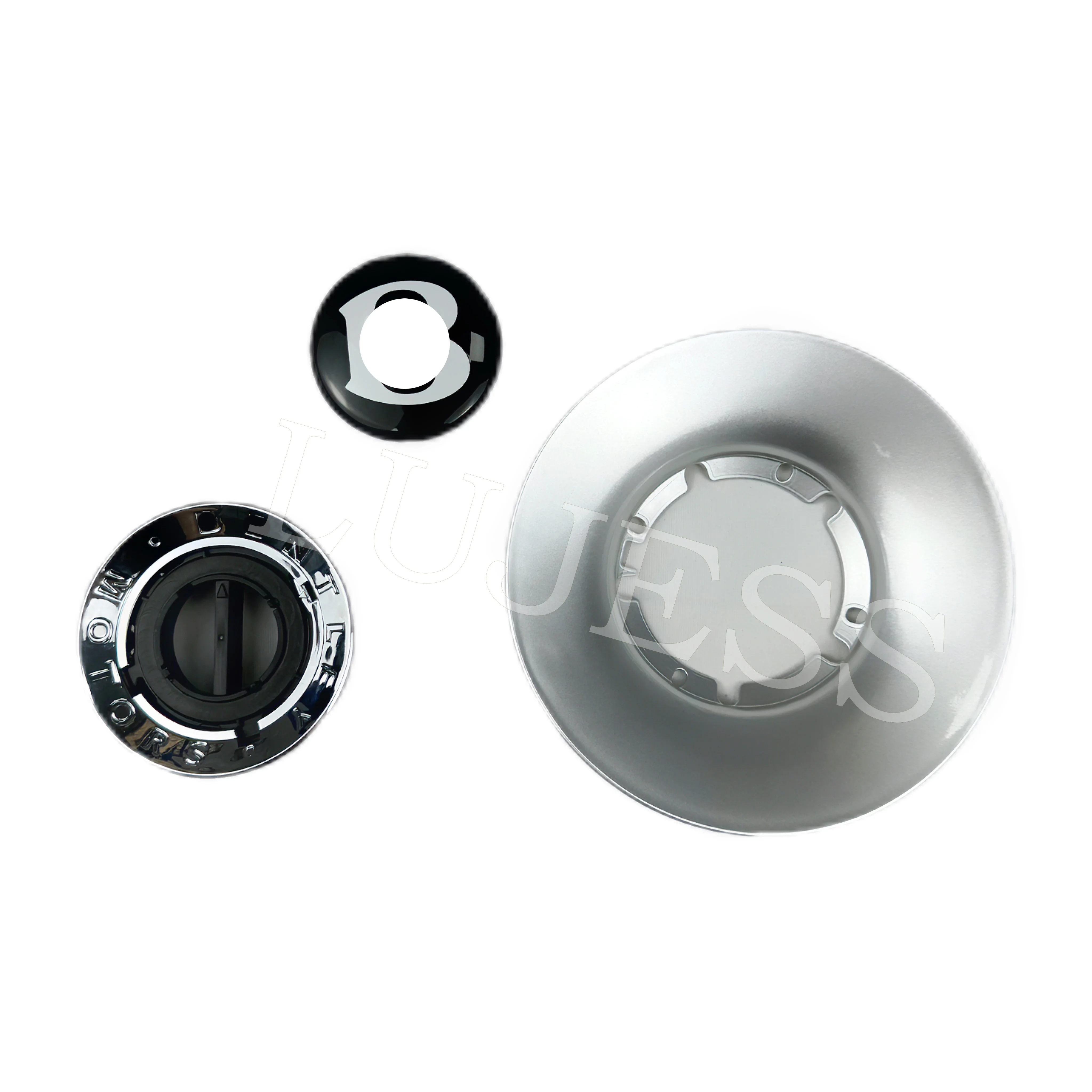 

Silver Chrome Wheel Hub Cap Replacement Car Wheel Cover for Bentley Continental GT Flying Spur 3W0601161AG ABS Plastic Material
