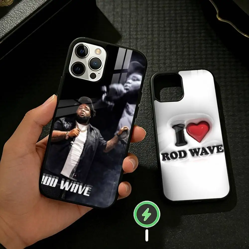 

R-Rod Wave Phone Case For iPhone 17/16/15/14/13/12/Plus/Pro/Max for Magnetic Wireless Charging