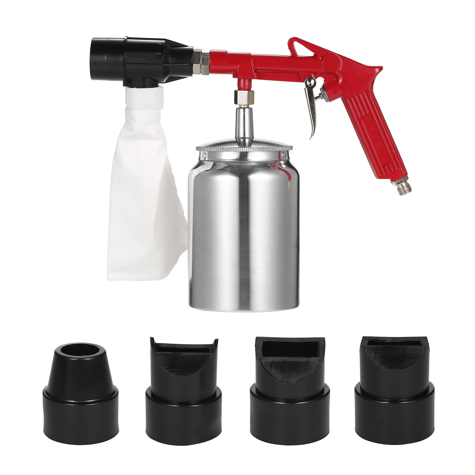 Sand Blaster Kit Abrasive Sand Blasting Shot Sandblaster with Nozzle Rust Remove Abrasive Sand Blasting for Sandblast Cabinets