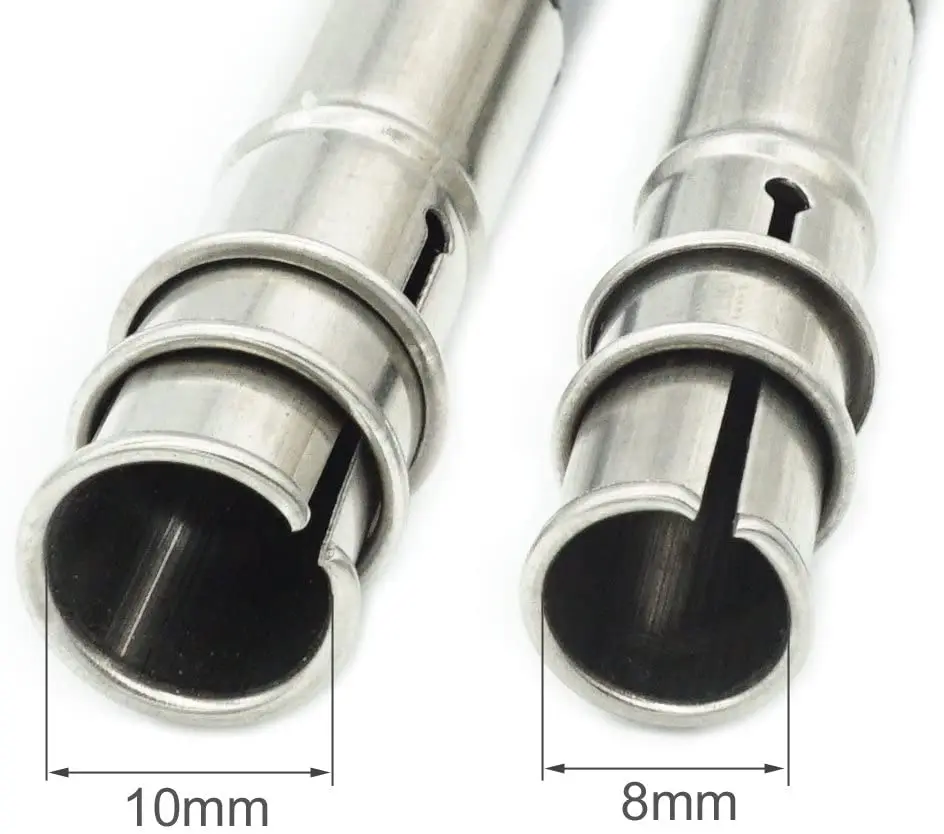 2PCS Adjustable Handy Dual Head Pencil Extender Holder Pencil Lengthener Length Extender