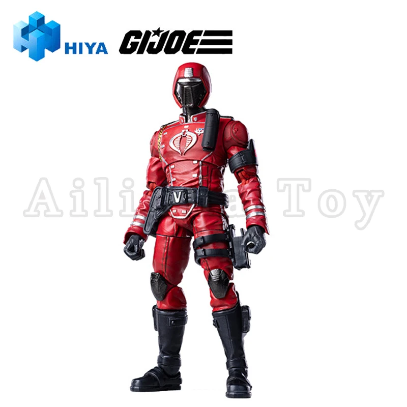 [Pre-Order]HIYA 1/18 4inch Action Figure Exquisite Mini Series G.I.Joe Crimson Guard Anime For Gift Free Shipping