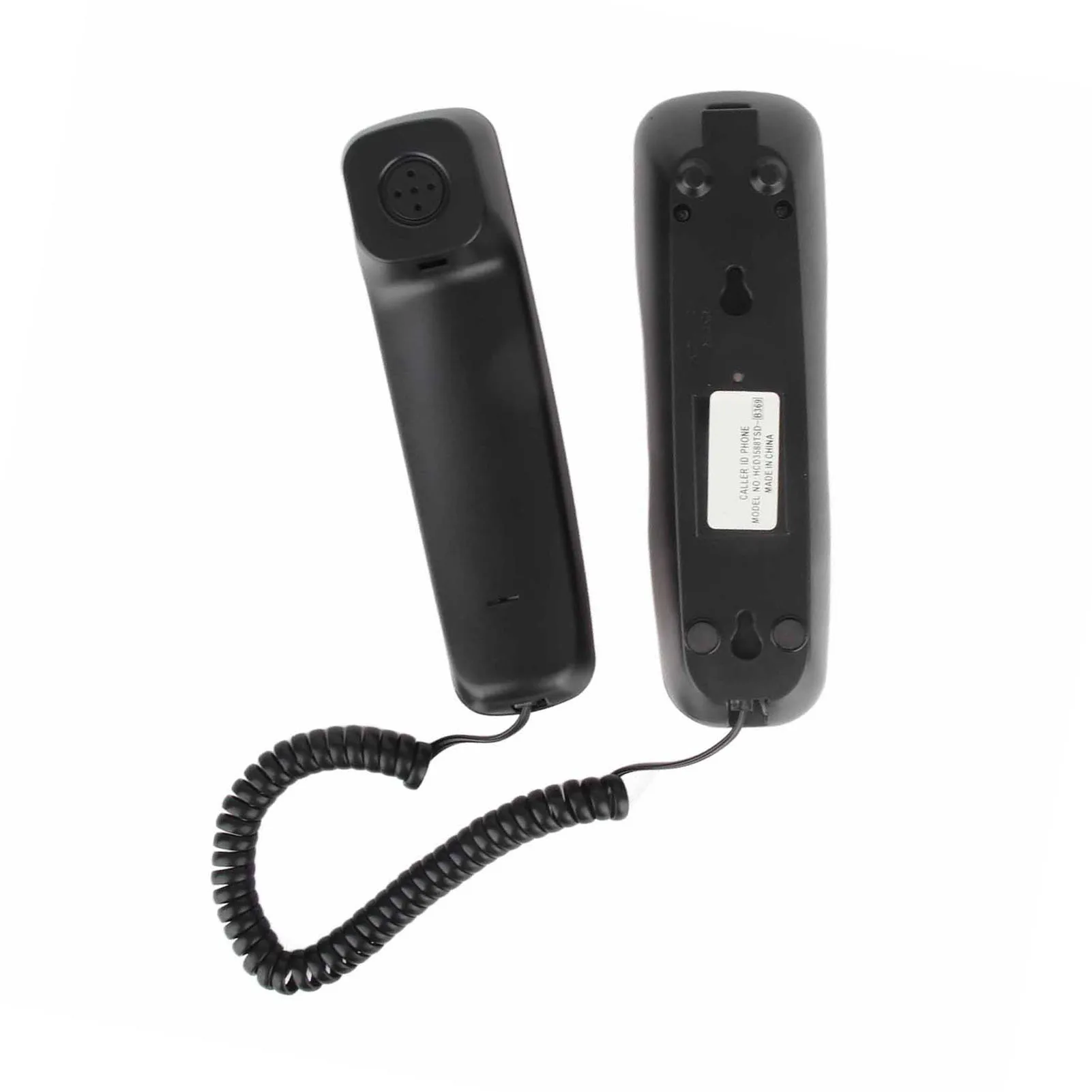 هاتف أرضي مثبت على الحائط مع نظام معرف المتصل المزدوج ، هاتف صغير ، وظيفة معاودة الاتصال ، سلكي ، ثابت ، منزل ، فندق