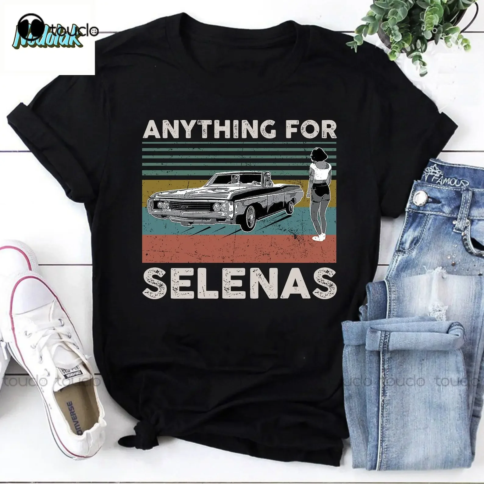 Anything For Selenas Vintage T-Shirt For Selena Lover Selena La Reina Del Tejano Shirt La Cantante Shirt Selena Quintanilla