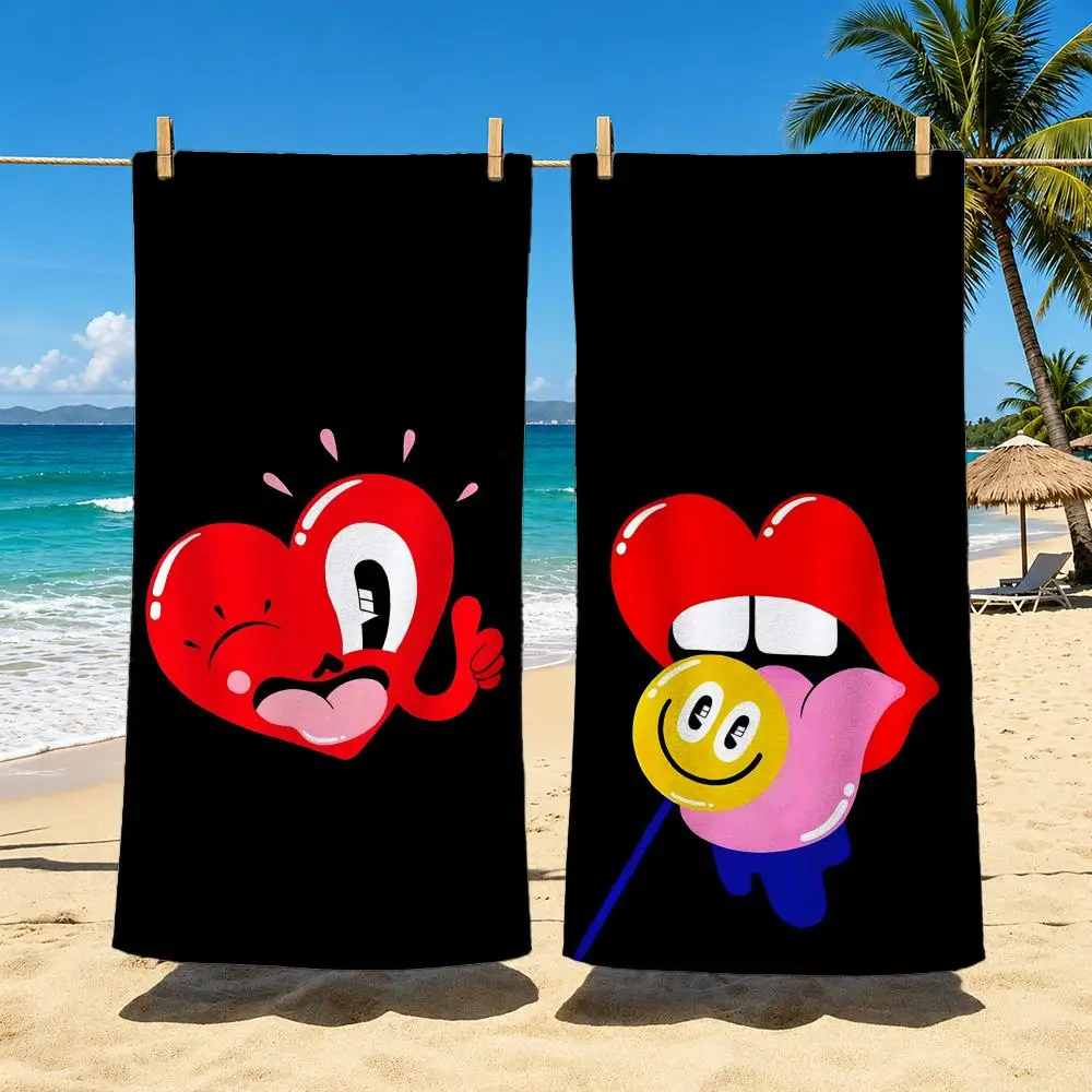 Artist H-Hattie Stewart Towel Towel beach towel, quick drying absorbent bath towel for Swim,Gym,Camping,Outdoor hot