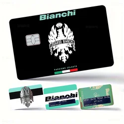 Bianchi Anmie Sticker Film Skin Cover for Credit Card Debit Bank Card Front