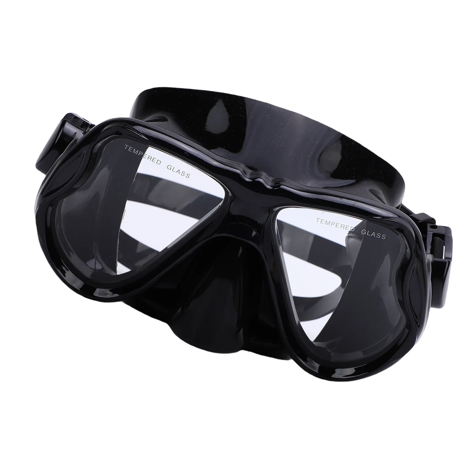 

Очки для плавания с чехлом для носа 180° ° Регулируемая повязка на голову из закаленного стекла, очки для плавания для взрослых, аксессуары для плавания для бассейна, пляжа