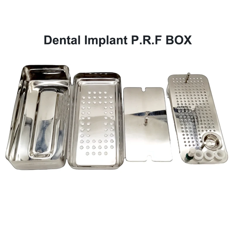 

Dental Implant Instrument PRF Box GRF System/Platelet Rich Fibrin Case Set Dentistry Implant Surgery Bone Membrane CGF Box