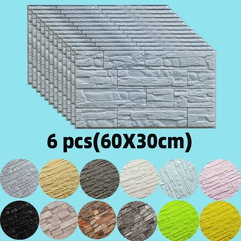 6pcs Solid Color Waterproof Wa - Craft Foam Roll ulasan dan harga