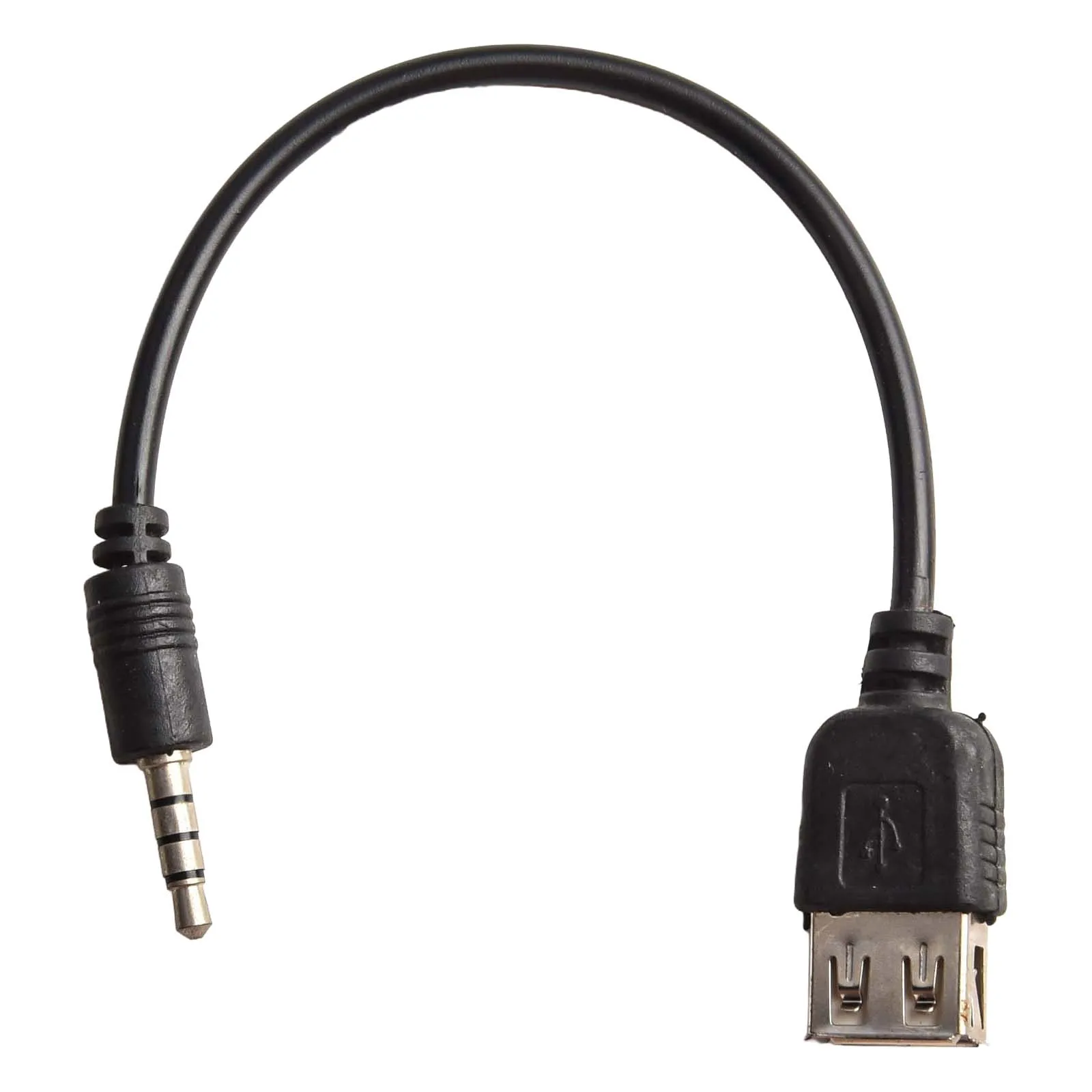 Audio AUX 3.5mm Male To USB 2.0 Type A Female Converter Adapter Cable 2024 Hot Sale Brand New And High Quality