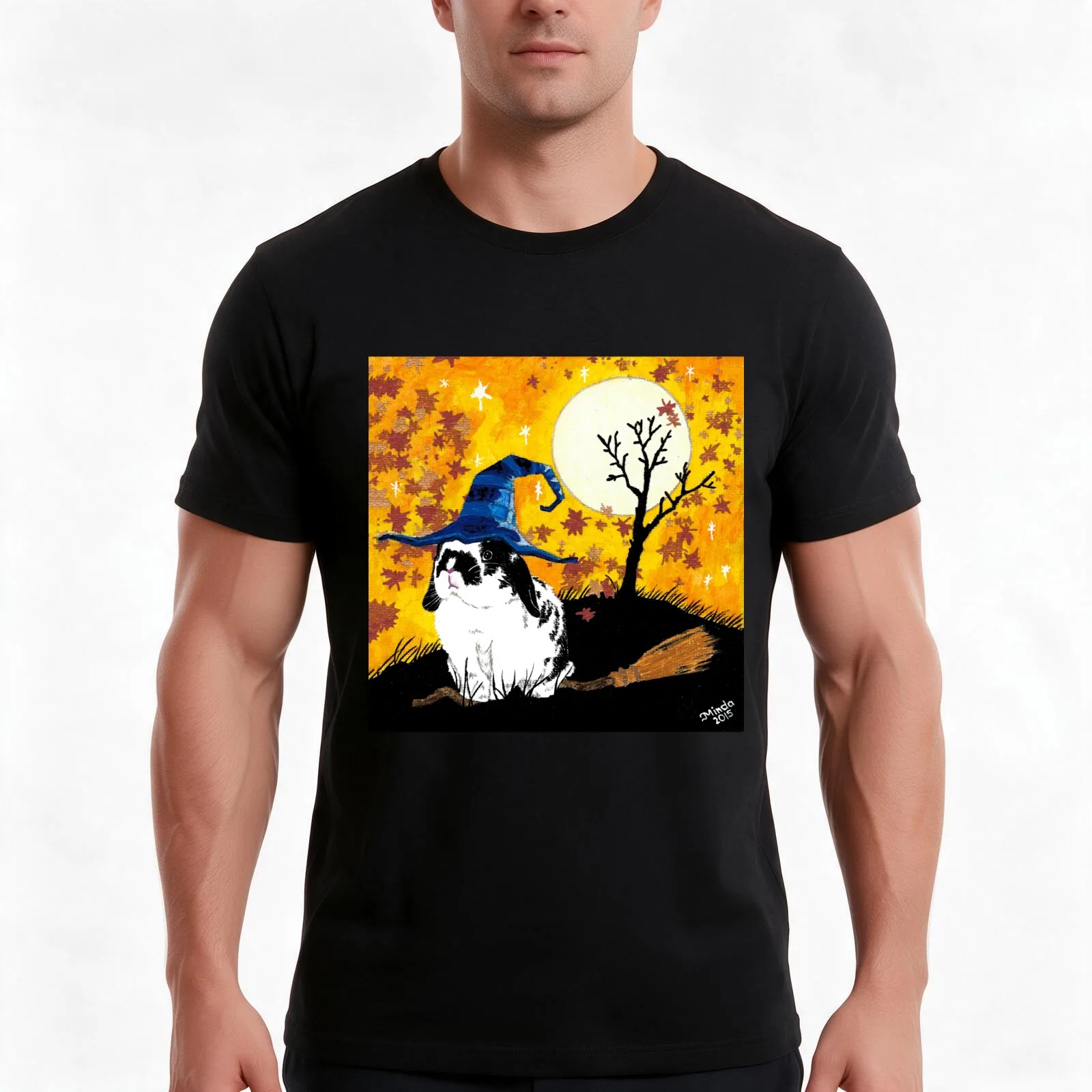 Spooky Series-You've Bewitched Me T-Shirt Summer Casual Cotton Tee Oversized Streetwear Tops Vintage Graphic Print