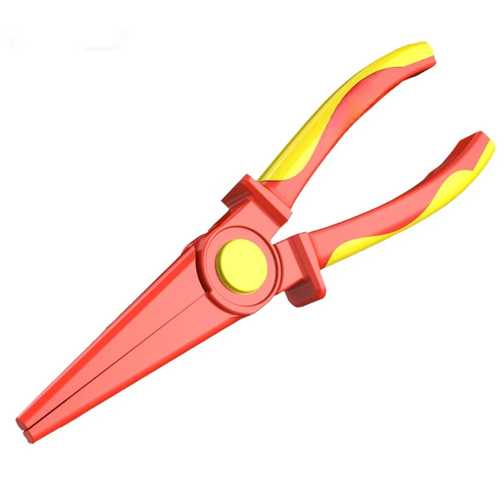 Industrial Strength 1000V Insulated Wire Cutter Pliers with Dual Layer Grips and Precision Forging for Long Term Use