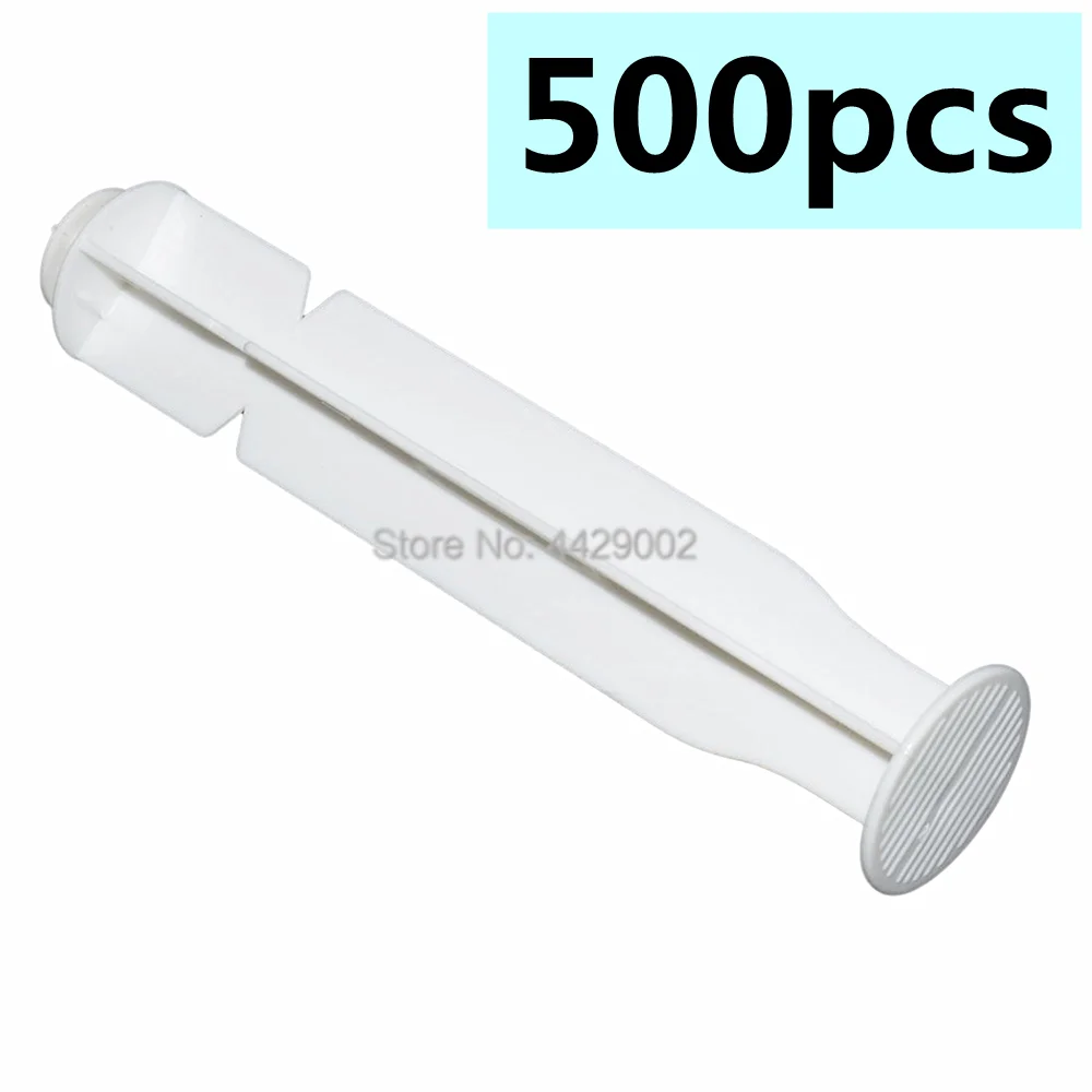 500 Stück 30cc Spritzenzylinder, 30ml Klebstoffspender, Industrie-Tube, Handdruckstange, Klebstoff-Dosierspritze, Kolben-Werkzeugset – Detail 1