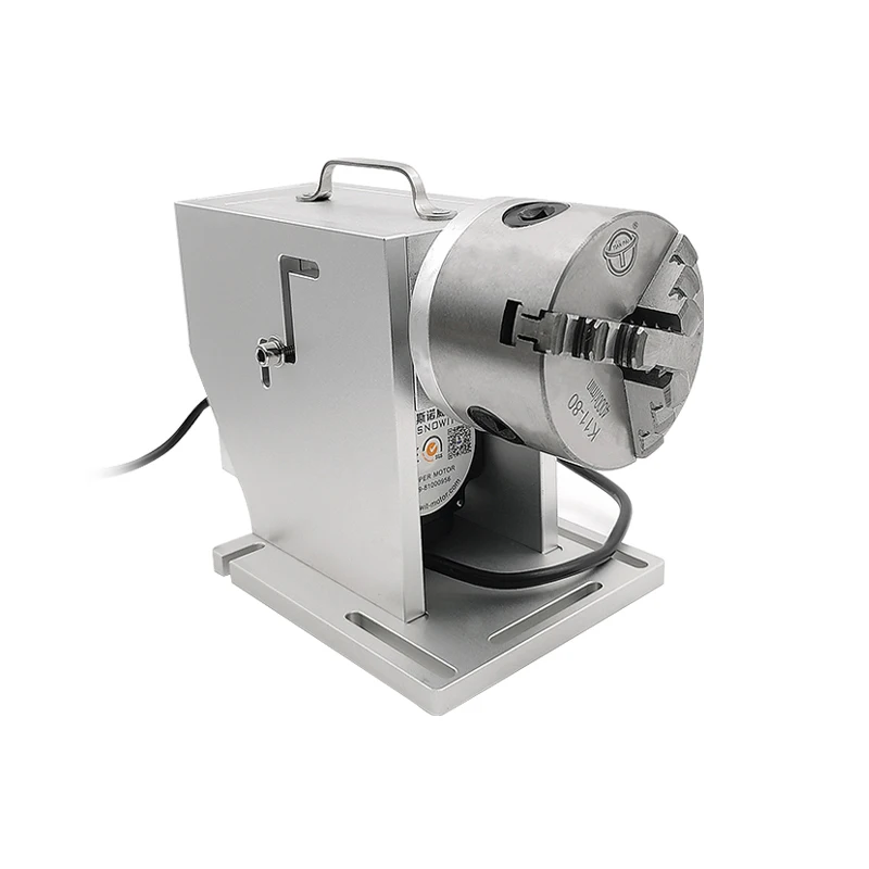 With Deceleration Rotary shaft SD80 Through-hole Rotary Fixture Anti-shake Rotary Table Marking machine Rotary Table