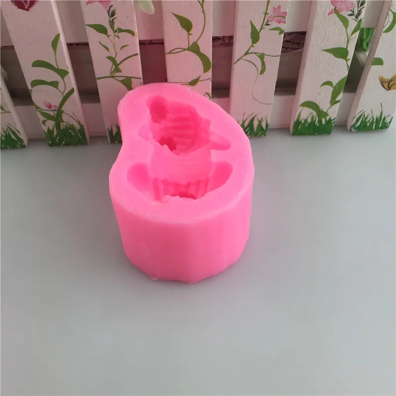 NEW arrrived baby Sleeping soap moldBaby Shaped chocolate Cake Decoration tools Fondant Cake 3D Silicone Mould Food Grade