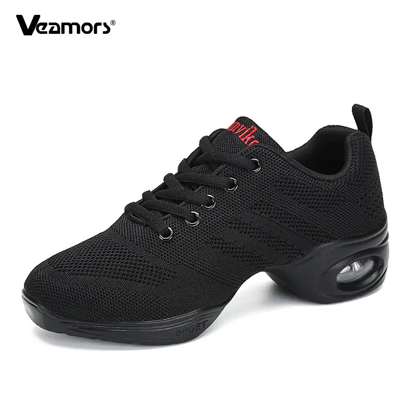 

Women's Jazz Shoes Breathable Sneakers Modern Hip Hop Dance Shoes Platform Casual Sports Dance Practice Ladies Sneakers