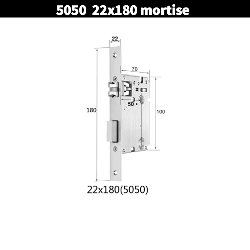 5050 mortise lock body for Electronic locks for Smart Lock