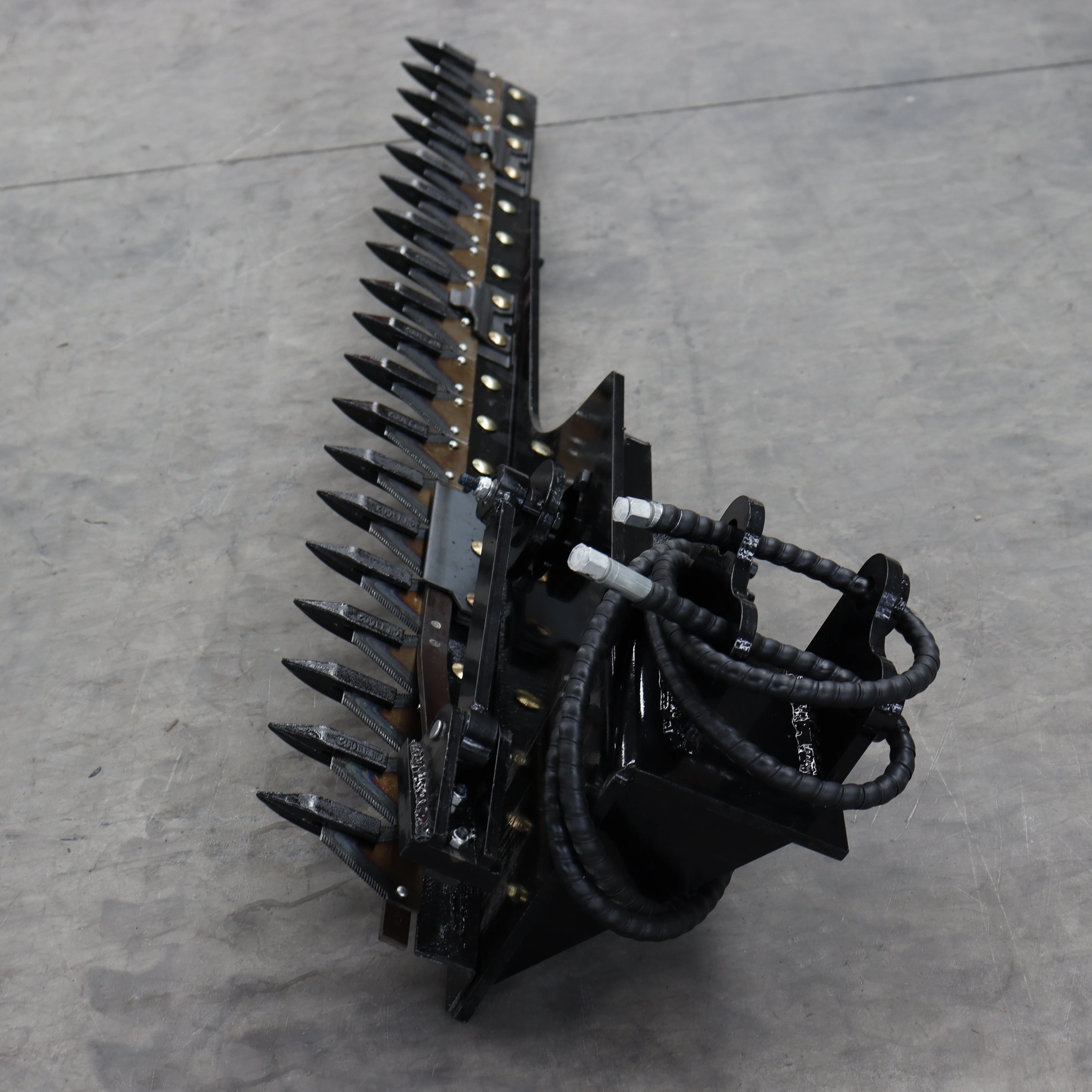 core bearing components Excavator mounted hedge trimmer with integrated