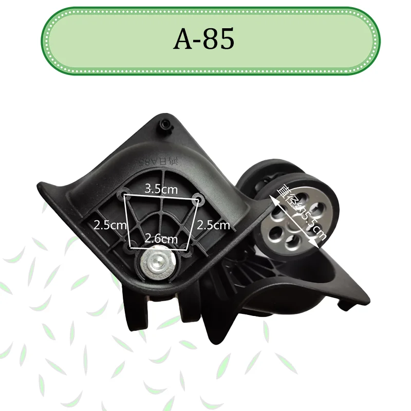 For HORI A85 For Luggage 360°Resistant Wheels High Wear Rotating Suitcase Wheels Parts Swivel Replacement