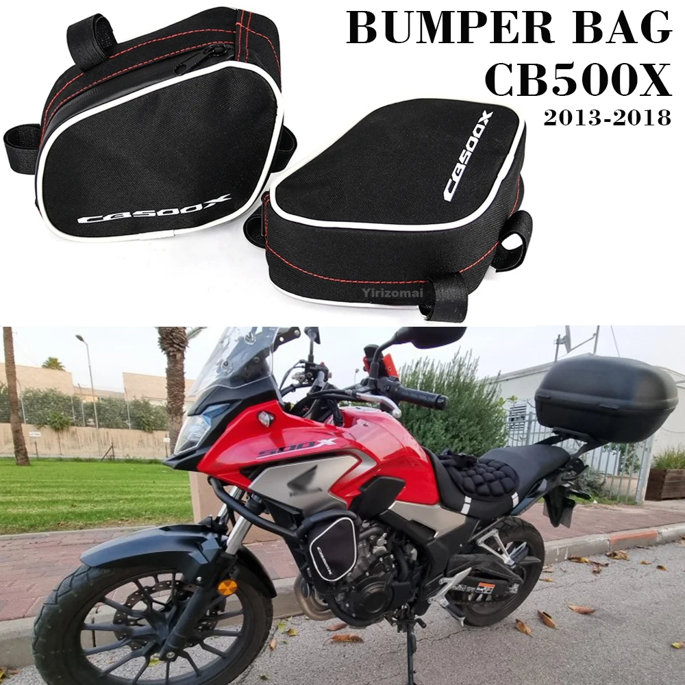 

For Honda CB500X CB 500 X 2013 - 2018 2017 Motorcycle Bumper Frame Bags Repair Tool Placement Waterproof Bag Package Toolbox