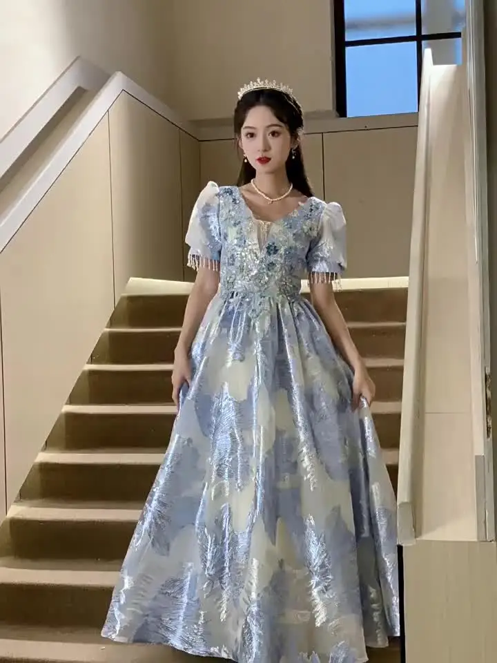 elegant prom dresses 2023 Elegant Prom Dresses 2023 Dubai Fashion Burgundy A Line Arabic Evening Dresses Vestidos de Fiesta 2024 Beaded V Neck Pleated Burgundy Formal