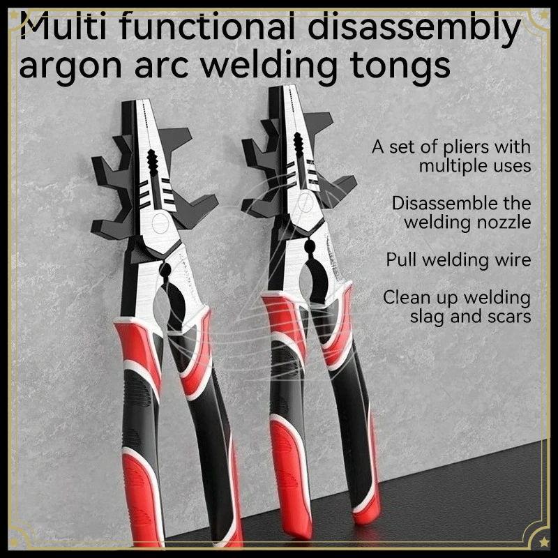 

Multifunctional Steel Welding Pliers Heavy Duty Welder Hand Tool