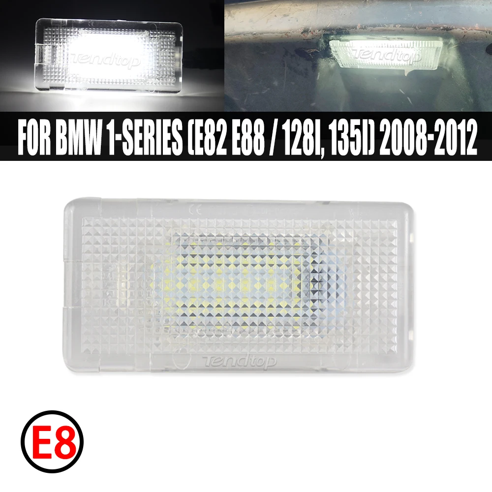 1pcs LED Luggage Trunk Light Lamp For BMW E38 E39 E46 E53 E60 E65 E66 E82 E84 E90 E92 E93 M5 F01 F02 F03 X1 X5 1 3 5 7 Series