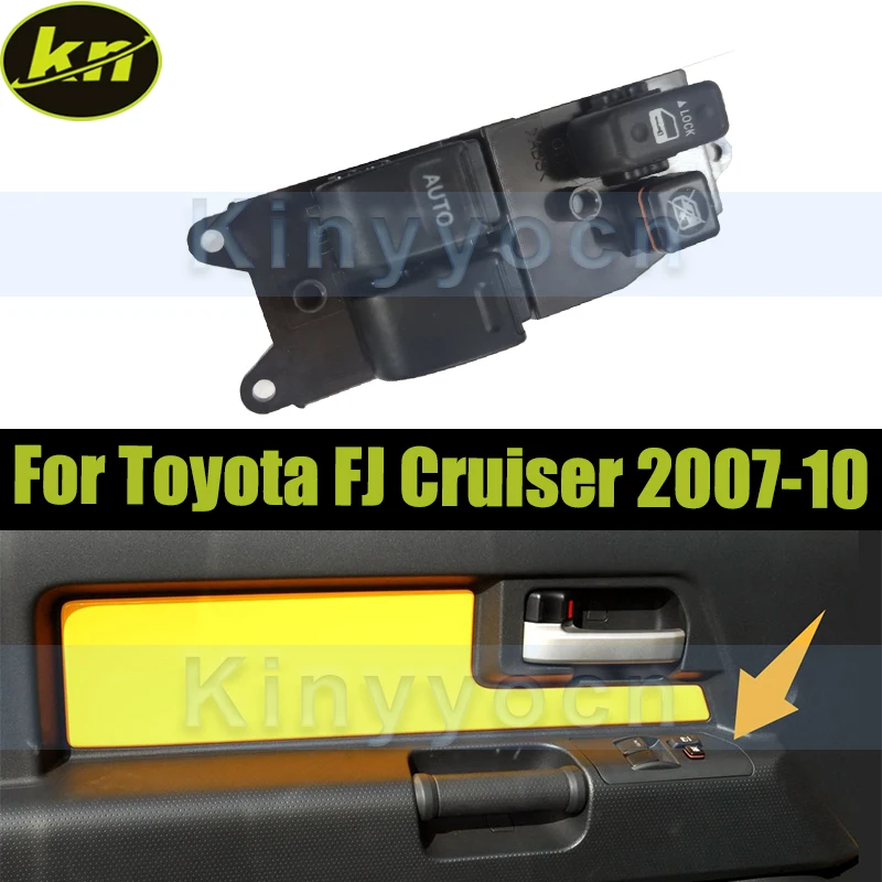 

Переключатель стеклоподъемника с левой стороны привода для Toyota FJ Cruiser 2007-2010, переключатель управления стеклоподъемником