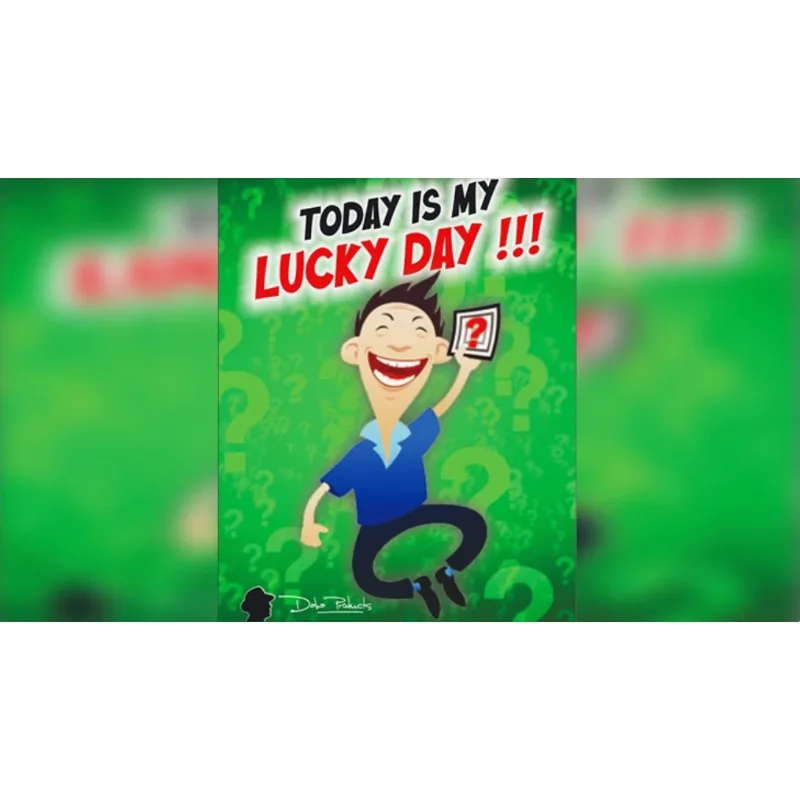 Lucky Day Espedienti Trucchi magici da palcoscenico Illusioni Oggetti di scena magici Close up Magia Mago Commedia Mentalismo Parlor Magie