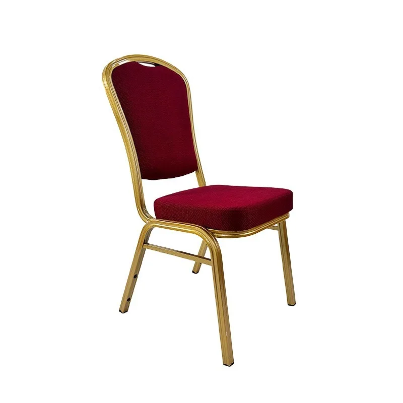 Activity Hotel Restaurant Backrest Dining Chair, Red Backrest Cushion Chair