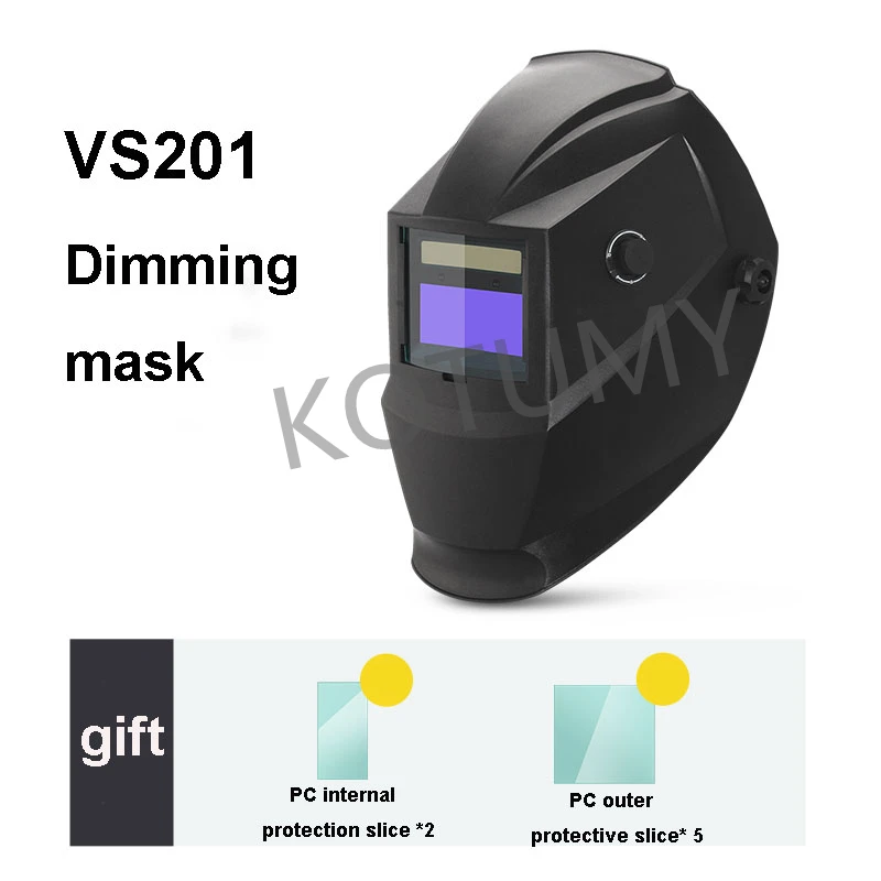 Solar and Lithium Battery Powered Auto Darkening Hood Welding Helmet Dimmable Darkness 9-13 for TIG LCD Dimming Screen