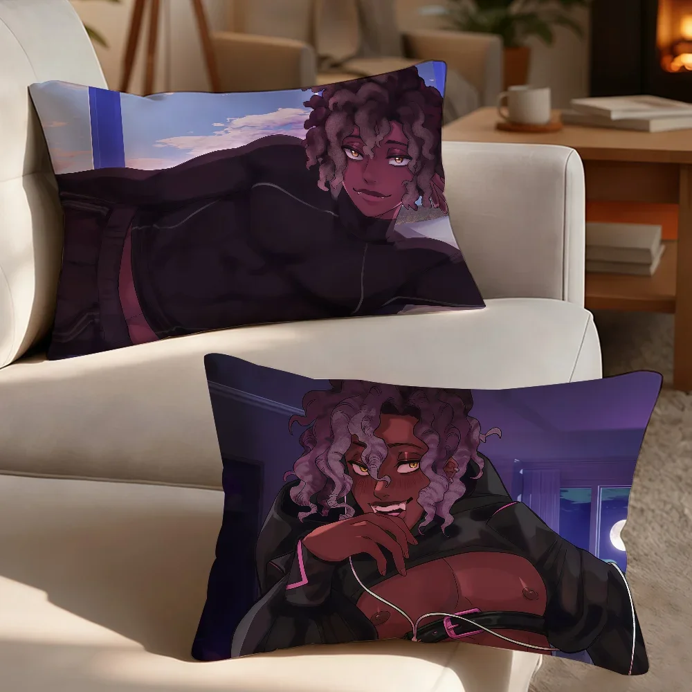 Micah Yujin Game E-ERROR143 cushion cover Breathable Washable Decor Shell Pillowcase Zipper Sofa Office Lumbar Decoration