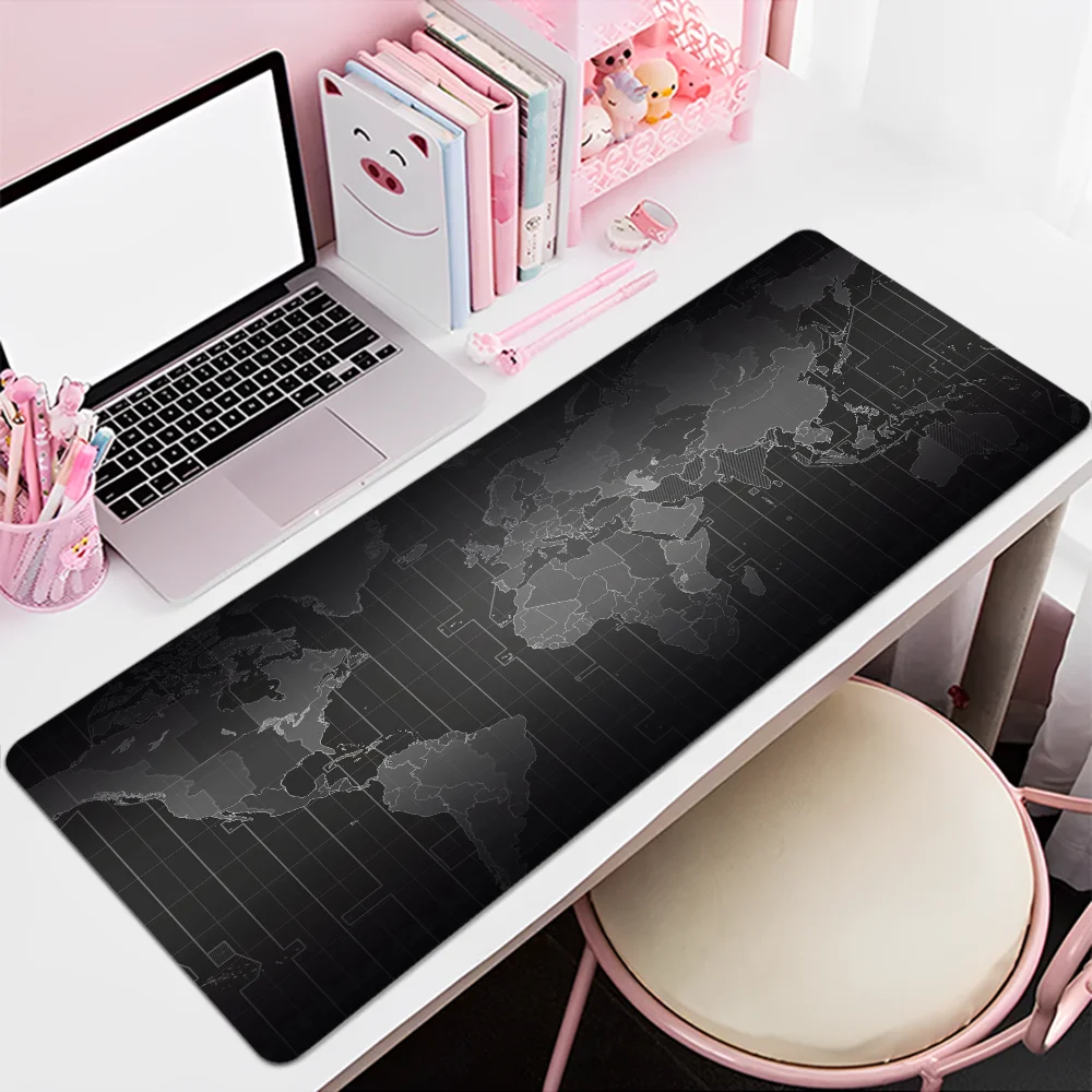 Imagem -05 - Non-slip Grande Escritório Computer Desk Mat Ins Tide Mousepad Grande Mouse Pad Almofada do Portátil Teclado de Mesa Teclado Quarto