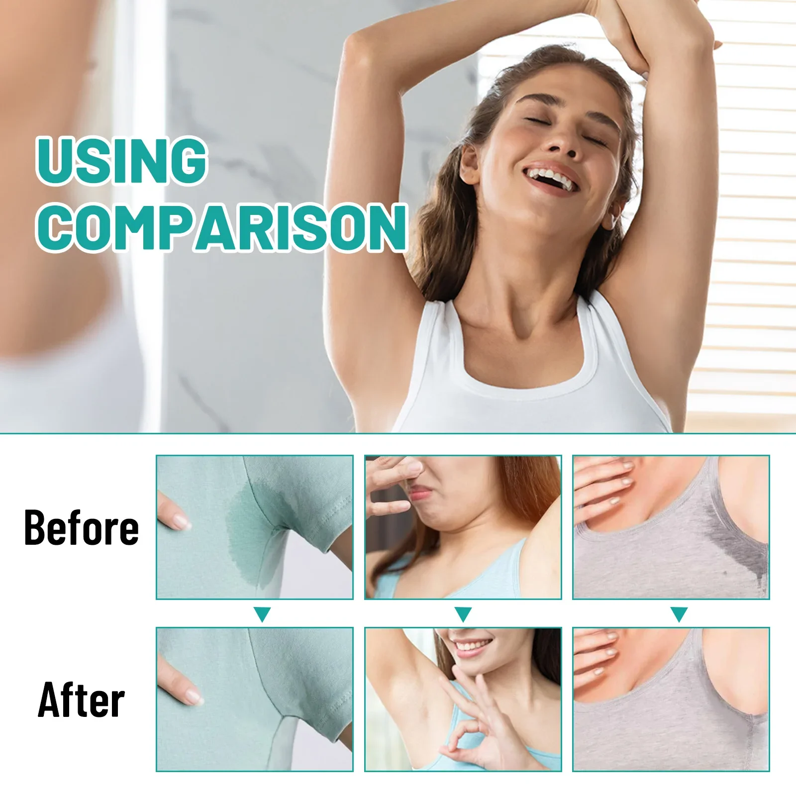 Desodorante para todo el cuerpo, desodorante en barra, secado rápido, mantiene el aroma, refrescante, olor al muñeca, cremas antisudor, refrescante para las axilas