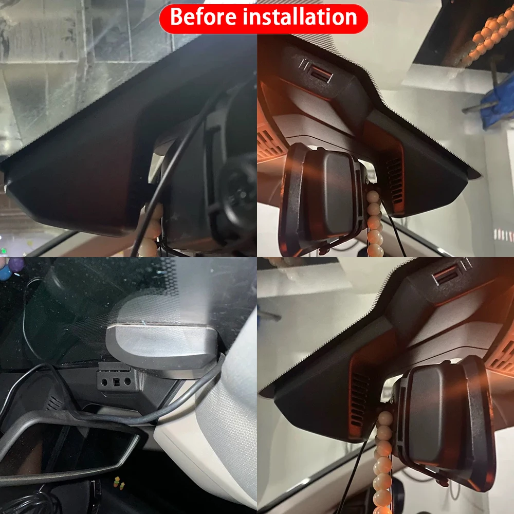 for Citroen C5 Aircross Facelift 2022 2023 2024 2025 4K Dash Cam Front Rear Car Camera DVR Wifi Plug & Play Video Recorder