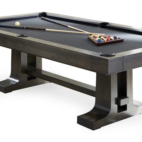 Wooden Mahogany Teak Local Wood Pool Billiard Table