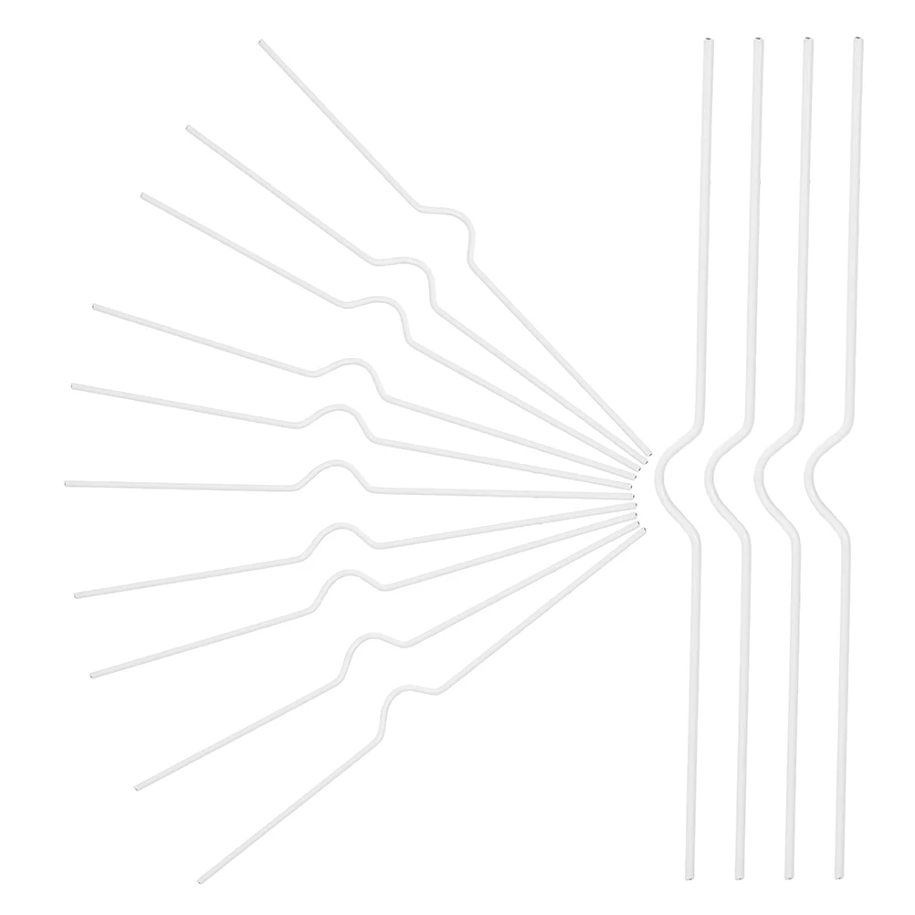 

100 pcs Hook Iron Spiral Binder For Calendars Posters Notebooks Holder Wall Mount Display Strip Hanger Organizer Rack Bracket