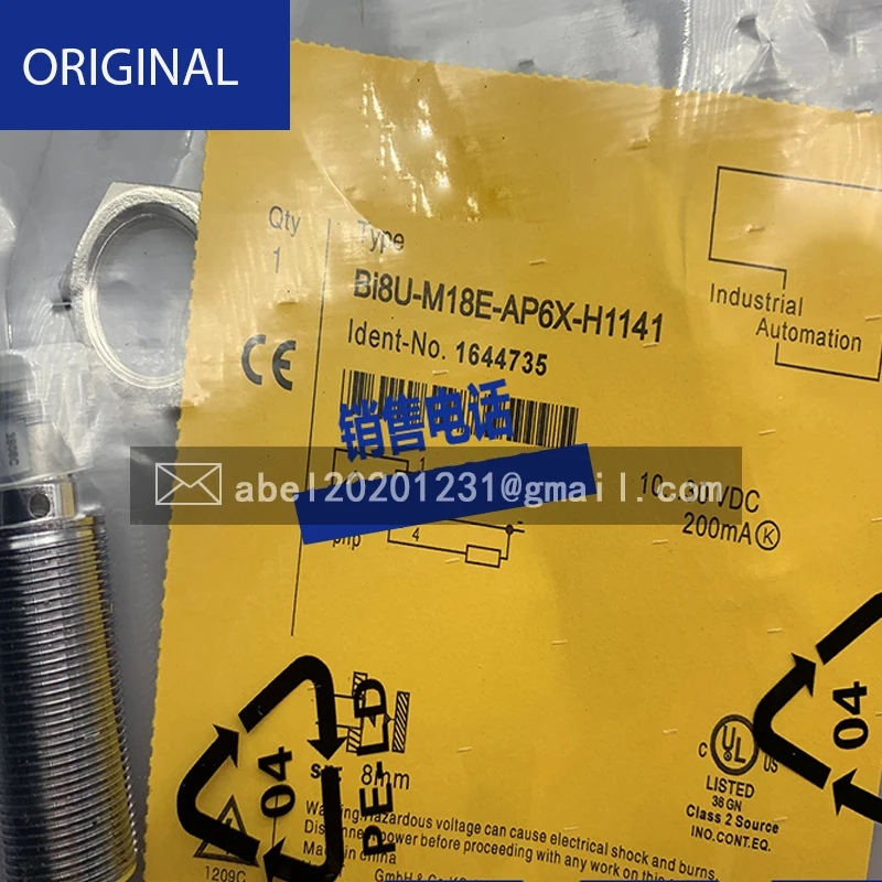 M18 Sensor Bi8u-m18e-ap6x-h1141 An6x Bi8-m18e-ap6x-h1141 An6x