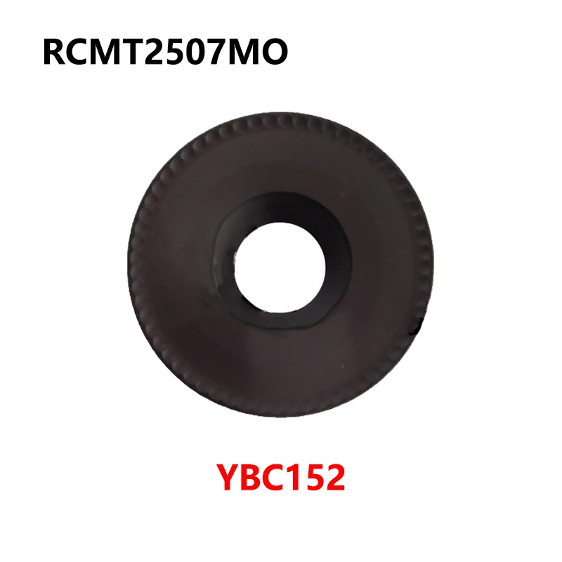 RCMT2507MO YBC152 RCMT2507MO YBC251 100% Original Carbide Inserts Lathe Cutter CNC RCMT 2507 RCMT2507 MO For Steel CNC Tools