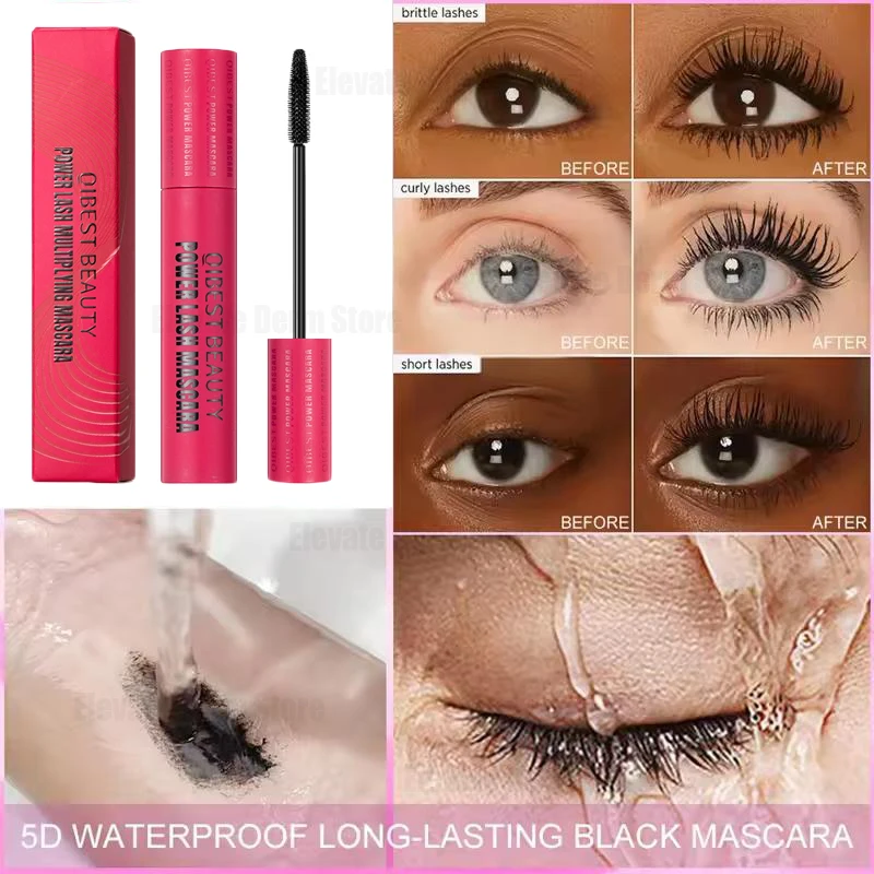 Wimpers Verlenging Mascara Waterproof Langdurige Zijdeachtige Lash Zwarte Wimpers Verlenging Make Up Schoonheid Oog Koreaanse Cosmetische