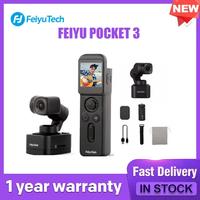 Feiyu Pocket 3 Stabilizer FeiyuTech Gimbal Cordless Camera Detachable 3-Axis 4K 60fps Footage Magnetic Attach Tracking Follow