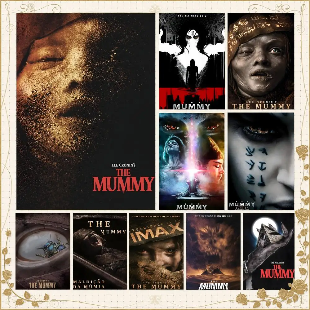 Movie T-The Mummy 2026 Poster Wall Art Bedroom Living Room Dorm Bar Cafe Gym Studio Home Decor Gifts